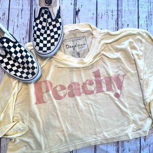 Peachy Crop top